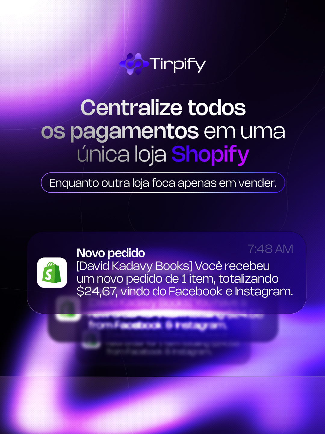 Tirpify Checkout Bridge - Vitrine & Checkout